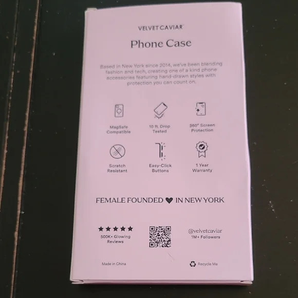 Velvet Caviar Black and White Newspaper Print Phone Case with Ring Holder - Picture 4 of 6